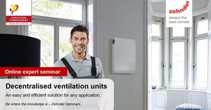 YouTube - Zehnder Webinar: Decentralised ventilation units